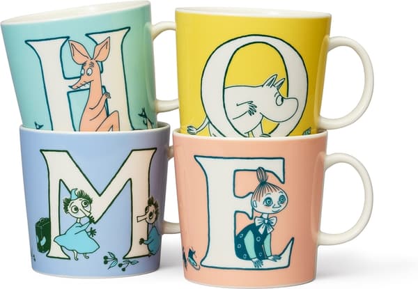 Arabia Moomin ABC-mugg O, 0,4 l