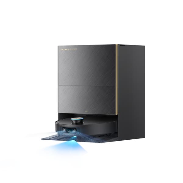 Dreame X60 Ultra Black robotdammsugare, svart
