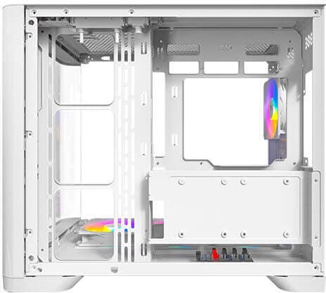 Antec C5 Curve ARGB Mid-Tower ATX-chassi, vit