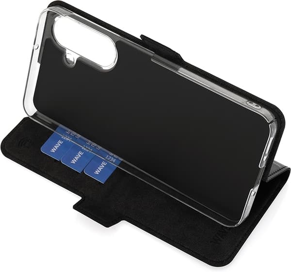 Wave Bokfodral, Samsung Galaxy A26 5G, svart
