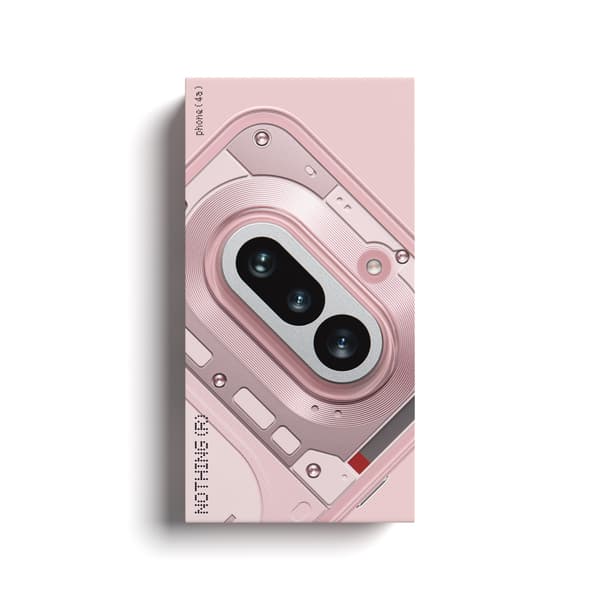 Nothing Phone (4a) 5G-telefon, 256/12 GB, rosa