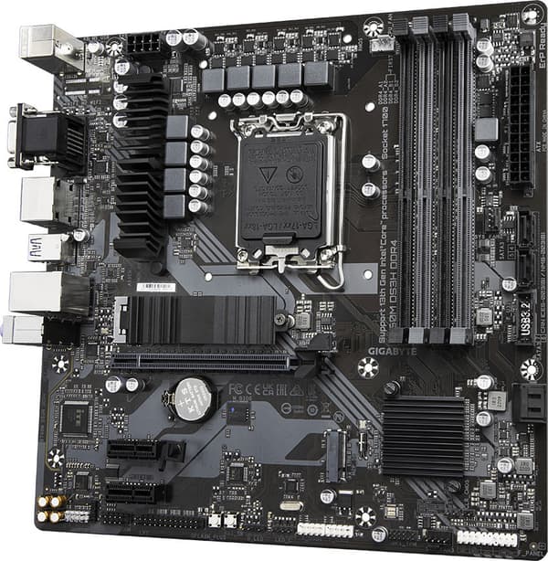 GIGABYTE B760M DS3H DDR4 mATX-moderkort