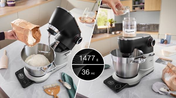 Bosch Serie 8 MUMS8ZS00 köksmaskin, 6 l, silver