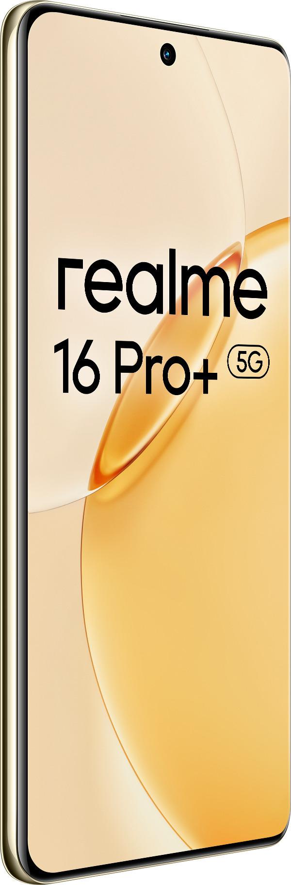 realme 16 Pro+ 5G telefon, 256/8 GB, guld