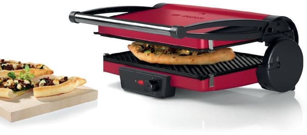 Bosch TCG4104 smörgåsgrill, röd