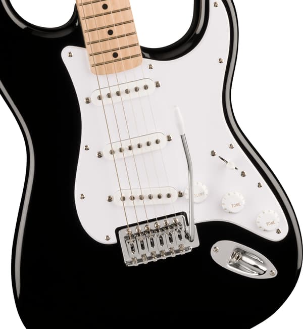 Squier Sonic Stratocaster -6-strängad elgitarr, Svart