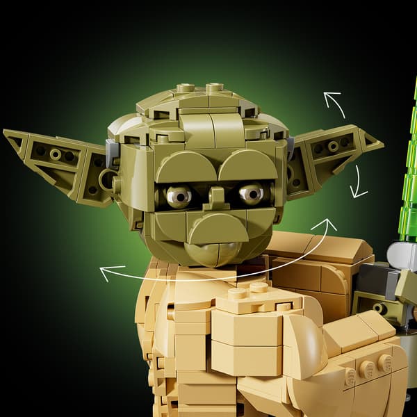 LEGO Star Wars 75438 - Yodas byst