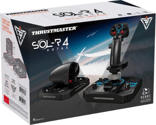 Thrustmaster Sol-R 4 Hotas Flighstick + Throttle spelkontroll