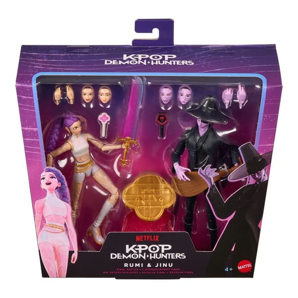 K-Pop Demon Hunters Rumi och Jinu, figurpaket