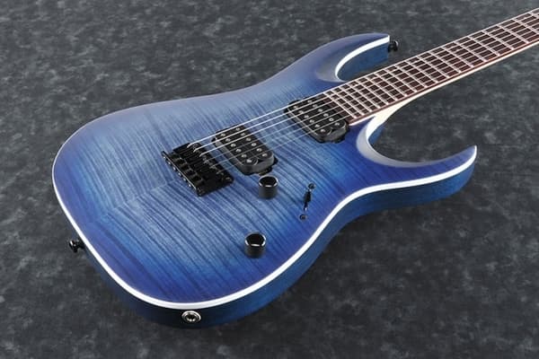 Ibanez RGA42FM-BLF -elektrisk gitarr, Blue Lagoon Burst Flat