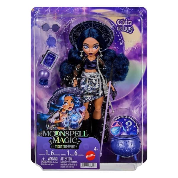 Monster High Moonspell Magic Claire de Luna, modedocka