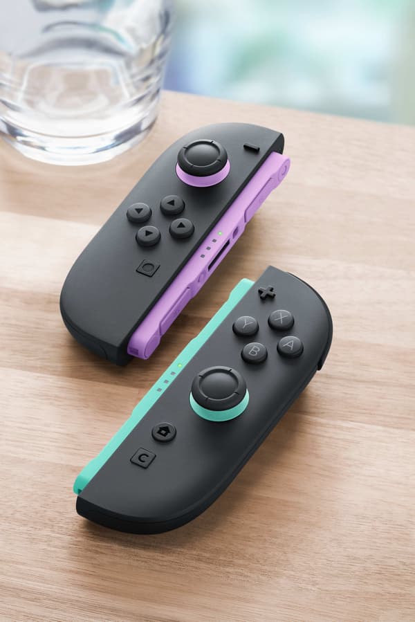 Nintendo Joy-Con 2 Par spelkontrollpar, lila och ljusgrön, Switch 2
