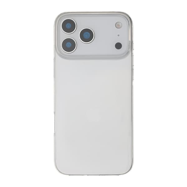 FoneKit silikonskal, iPhone 18 Pro Max / 17 Pro Max, transparent
