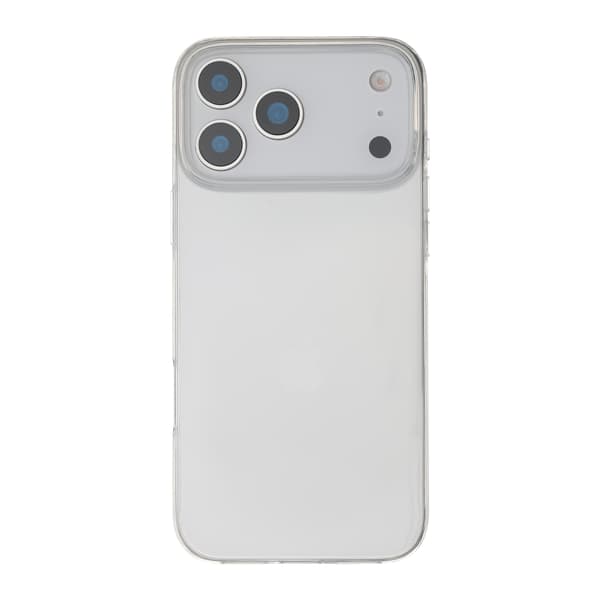 FoneKit silikonskydd, iPhone 17 Pro Max, transparent