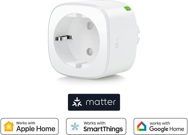 Eve Energy Matter -fjärrstyrd vägguttag