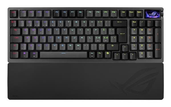 Asus ROG Azoth 96 HE gamingtangentbord, svart