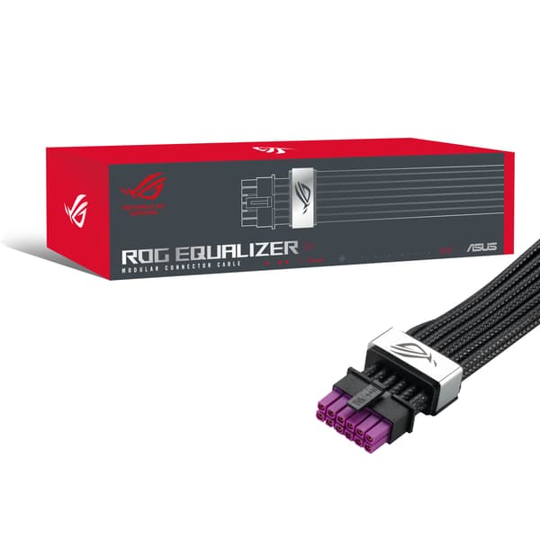 Asus ROG Equalizer 12V-2x6 PCIe strömkabel, svart