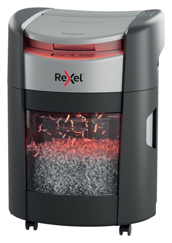 Rexel ShredMax 150X automatisk dokumentförstörare, P4
