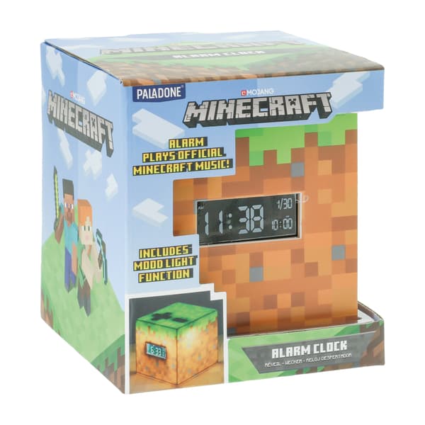 Paladone Minecraft väckarklocka
