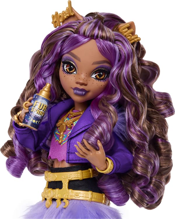 Monster High Clawdeen modedocka