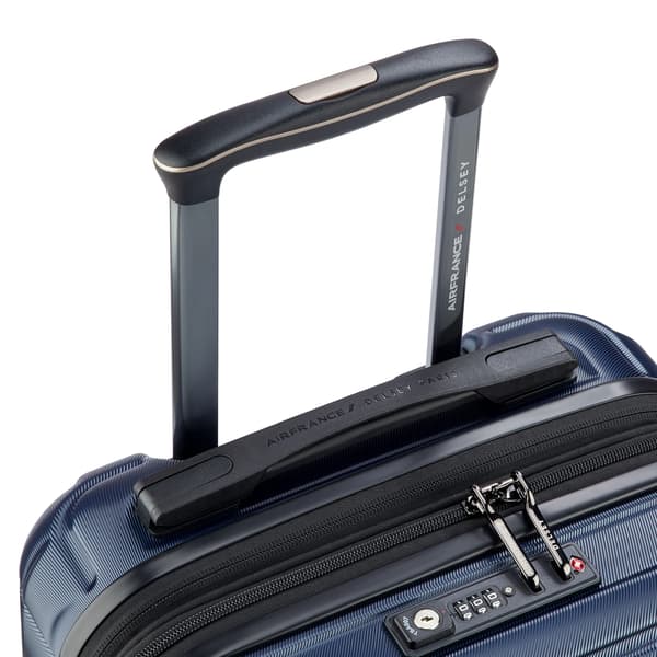 Delsey Elegance Expandable 55 cm resväska, blå