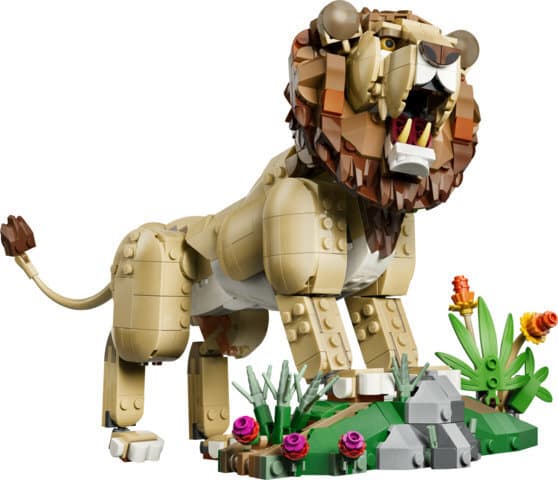LEGO Creator 31386 – Vilda djur: ståtlig lejon