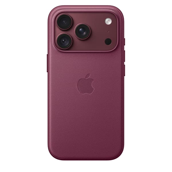 Apple iPhone 18 Pro TechWoven-skal med MagSafe, mullbärsröd