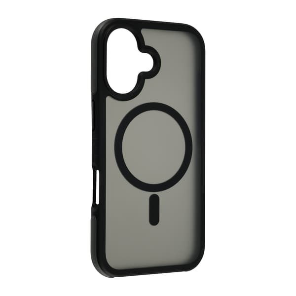 FoneKit Stötsäker MagSafe-kompatibel skal, iPhone 17, svart/grå