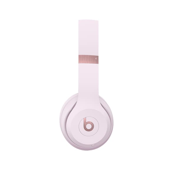 Beats Solo 4 -Bluetooth-hörlurar, puderrosa