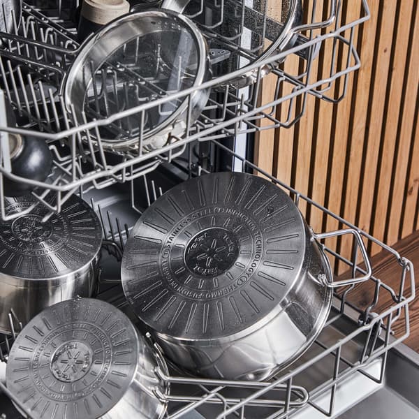Tefal Nordica kastrullset, 3 delar, rostfritt stål