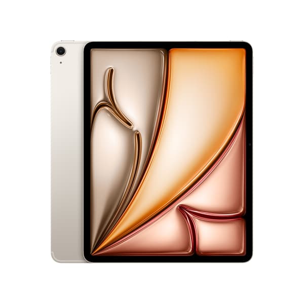 Apple iPad Air 13" M4 128 GB WiFi + 5G, stjärnvit