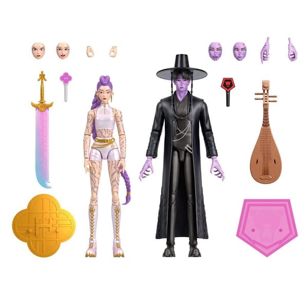 K-Pop Demon Hunters Rumi och Jinu, figurpaket