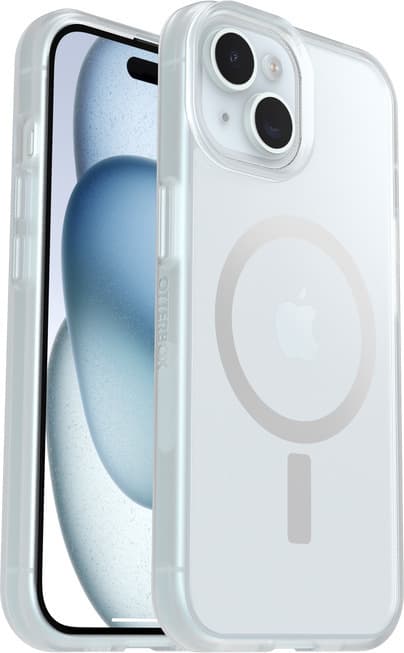 OtterBox React MagSafe skyddsfodral, Apple iPhone 16e/15/14/13, transparent