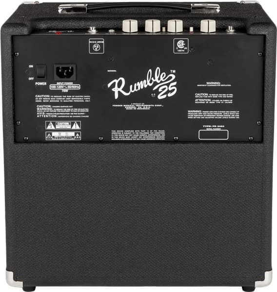 Fender Rumble 25 -bascombo, 25 watt