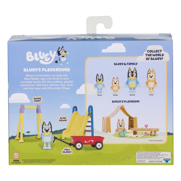 Bluey Mini Lekset, lekplats och figur