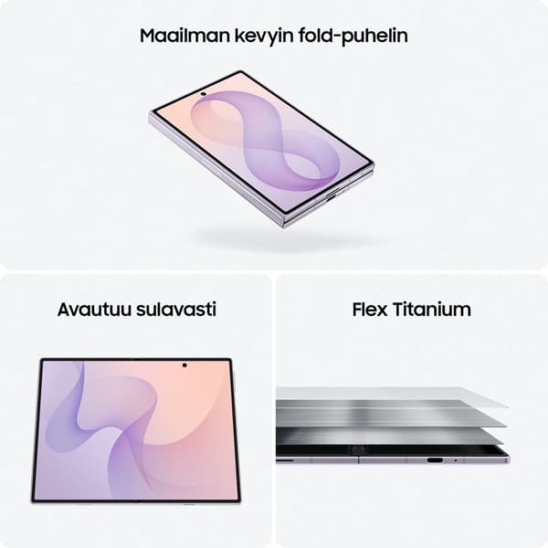 Samsung Galaxy Z Fold8 5G-telefon, 512/12 GB, kräm
