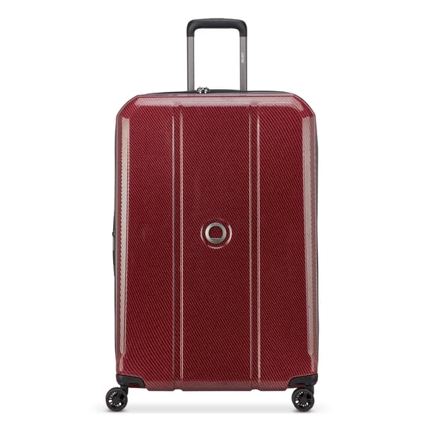 Delsey Helium Ultimate Expanderbar 76 cm resväska, röd