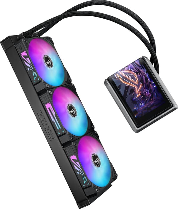 ASUS ROG RYUO IV 360 ARGB vätskekylningssystem, svart