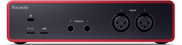 Focusrite Scarlett 2i2 (4:e generationen) ljudkort