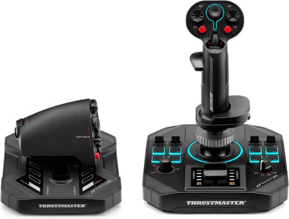 Thrustmaster Sol-R 4 Hotas Flighstick + Throttle spelkontroll