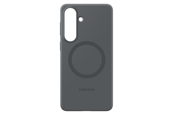 Samsung Galaxy S26+ Silikon Magnet Qi2 skyddsfodral, svart