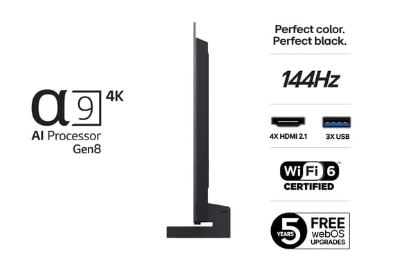 LG 42" OLED evo C5 – 4K TV (C55)