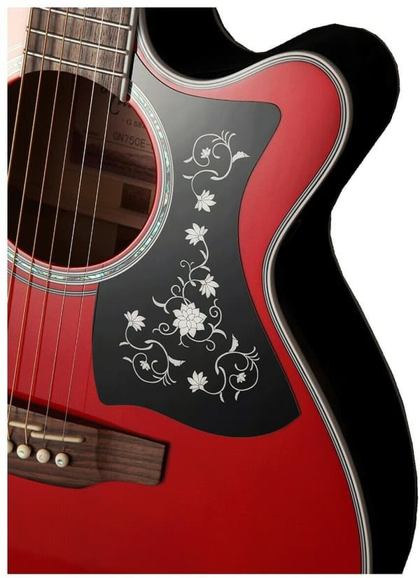 Takamine GN75CE-WR -elektroakustisk gitarr, Wine Red