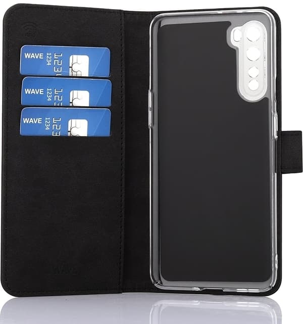 Wave Flap Bokfodral, OnePlus Nord, svart