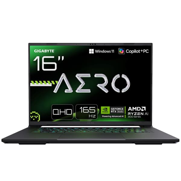 Gigabyte AERO X16 16" speldator, Windows 11 Home (1VH93NEC94AH)