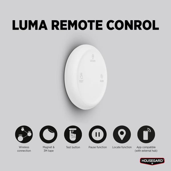 Housegard Luma trådlös fjärrkontroll