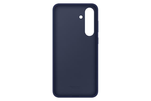 Samsung Galaxy S25 FE silikonfodral, mörkblå