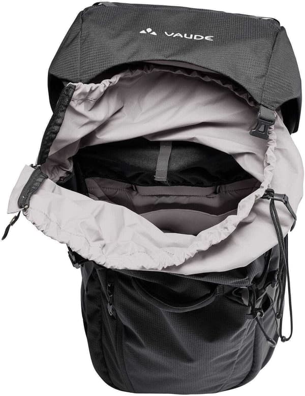 Vaude Astrum EVO 60 + 10 ryggsäck, svart