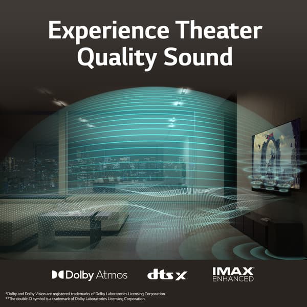 LG SC9S 3.1.3 Soundbar Dolby Atmos ljudsystem