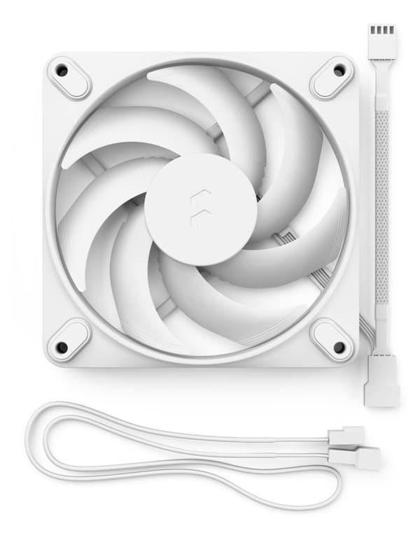 Fractal Design Momentum fläkt, 12 cm, vit